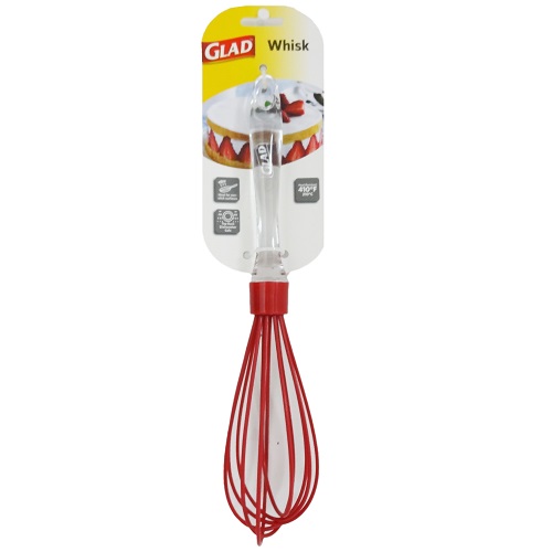 Glad Whisk 10½in Red-wholesale Glad Whisk 10½in Red-wholesale