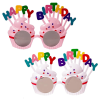 Toy Glasses Happy Birthday Asst Clrs-wholesale Toy Glasses Happy Birthday Asst Clrs-wholesale