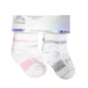 Infant Shortie Socks 6pk 12-24 Girls-wholesale Infant Shortie Socks 6pk 12-24 Girls-wholesale