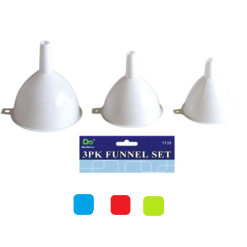 Funnel Set 3pc Asst Clrs-wholesale