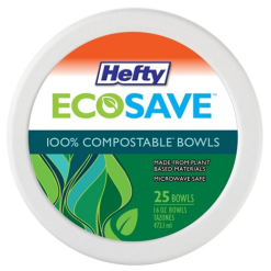 Hefty Eco Save Bowl 25ct 16oz-wholesale