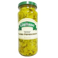 Giuliano Sliced Peperoncini 16oz Jar-wholesale