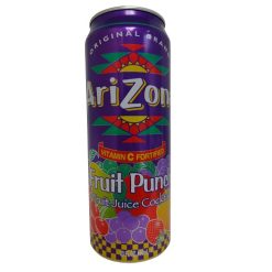 Arizona 23oz Can Fruit Punch + CRV-wholesale