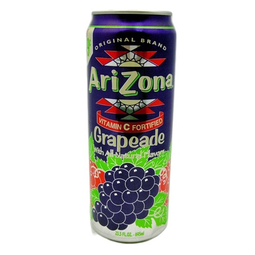 Arizona 23oz Grapeade + CRV