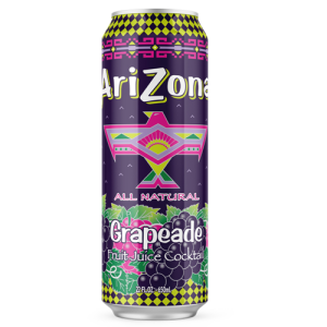 Arizona 23oz Grapeade + CRV