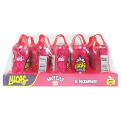 Lucas Muecas Cherry Candy 10ct 8.80oz-wholesale