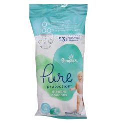 ***Pampers Diapers #4 3ct Pure Protectio-wholesale