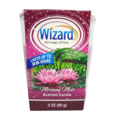 Wizard Scent Candle 3oz Morning Mist-wholesale