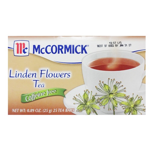 McCormick Tea Bags 25ct Linden Flowers-wholesale McCormick Tea Bags 25ct Linden Flowers-wholesale