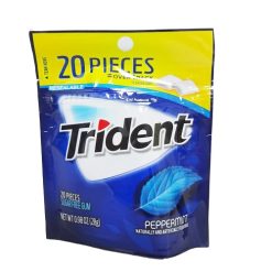 Trident Gum 20ct Pouch Peppermint-wholesale