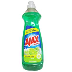 Ajax Ultra Dish Liq 12.4oz Vinegar Lime-wholesale