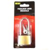 Padlock Long Shackle 1pc 1½in W-Keys-wholesale Padlock Long Shackle 1pc 1½in W-Keys-wholesale
