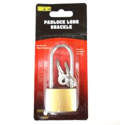 Padlock Long Shackle 1pc 1½in W-Keys-wholesale