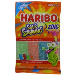 Haribo Gummies 3.6oz Sour Streamers-wholesale