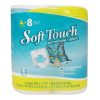 Soft Touch Bath Tissue 4pk 200ct 2ply-wholesale