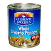Clemente Whole Jalapenos 26oz-wholesale