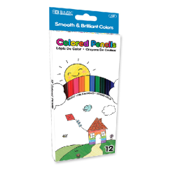 Colored Pencils 12pc Asst Clrs-wholesale