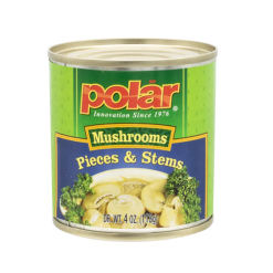 ***Polar Mushrooms Pieces & Stems 4oz-wholesale
