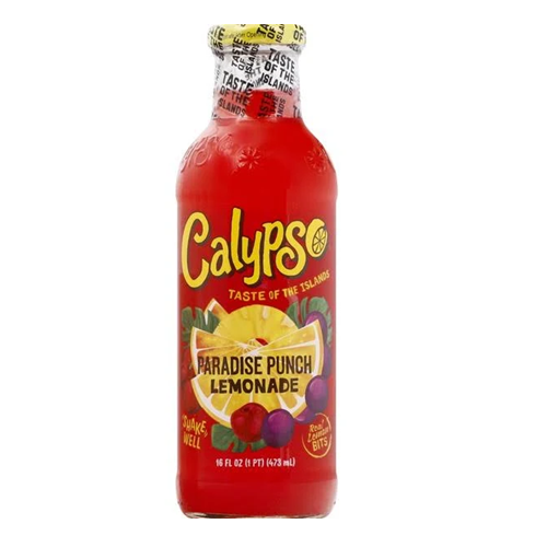 Calypso Lemonade 16oz Paradise Punch-wholesale