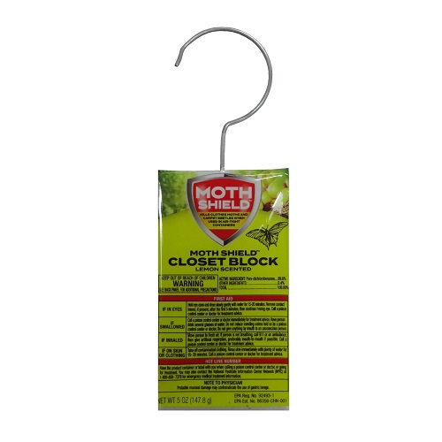 Moth Shield Lemon Closet Block 5oz-wholesale Moth Shield Lemon Closet Block 5oz-wholesale