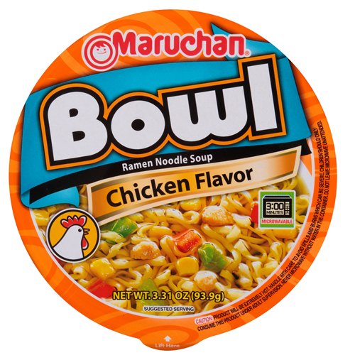 Maruchan Bowl Ramen Chicken 3.31oz-wholesale Maruchan Bowl Ramen Chicken 3.31oz-wholesale