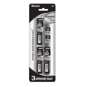 Mechanical Pencil Ceramics Lead 3pk 0.5