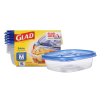 Glad Food Cont 5ct 25oz-wholesale Glad Food Cont 5ct 25oz-wholesale