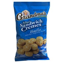 Grandmas Mini Sandwich Cremes 3.71oz-wholesale