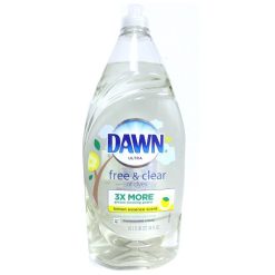Dawn Ultra 34oz Free & Clear Lemon Scent-wholesale