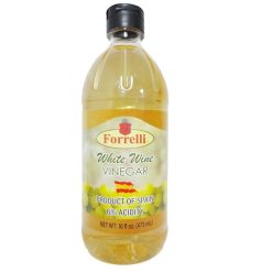 Forrelli Wine Vinegar 16oz White-wholesale