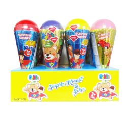 Bobbo Surprise Cornet & Candy 10g-wholesale