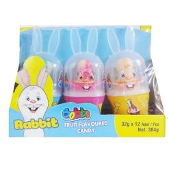 Bobbo Rabbit Candy 32g Asst Flavor-wholesale