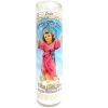 Candle 8in Divino Niño Jesus White-wholesale