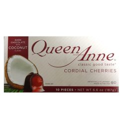 Q.A Cordial Cherries Coconut 6.6oz-wholesale