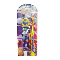 Toothbrush Kids Travel Set 3pc Outer Spc-wholesale