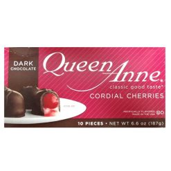 Q.A Cordial Cherries W-Drk Choc 6.6oz-wholesale