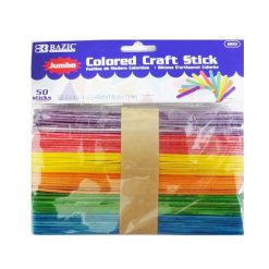 Craft Stick Colored 50ct 5½in-wholesale