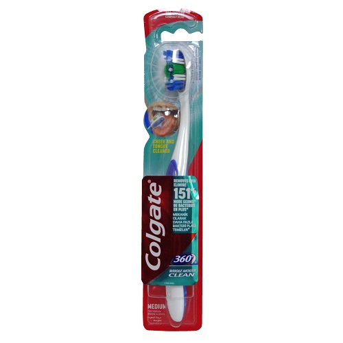 Colgate Toothbrush Md Cheek & Tongue Cln-wholesale