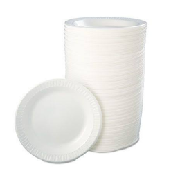 Reyma Foam Plates Plain 10.25in 125ct-wholesale