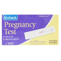 U-Check Pregnancy Test 1pk-wholesale