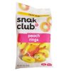 S.C Gummy Peach Rings 4oz-wholesale S.C Gummy Peach Rings 4oz-wholesale