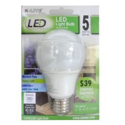 K-Lite LED Light Bulb 1pc 5w-wholesale