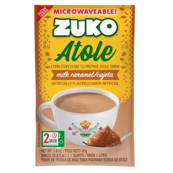 Zuko Atole Mix Caramel 1.6oz-wholesale