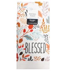 Kitchen Towels 15X25in Blessed-wholesale