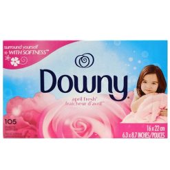 Downy Dryer Sheets 105ct April Fresh-wholesale