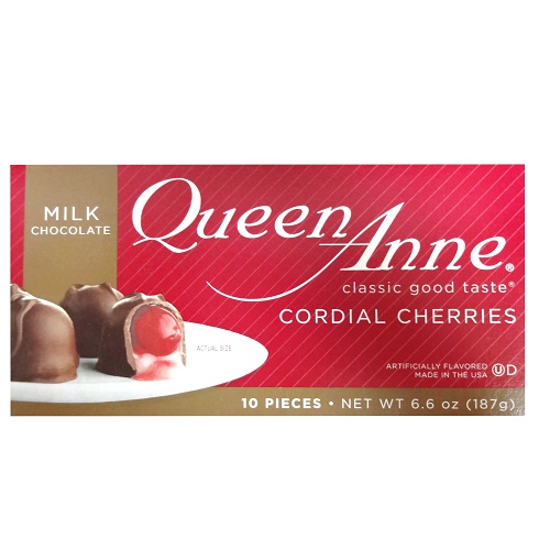 Q.A Cordial Cherries W-Milk Choc 6.6oz-wholesale