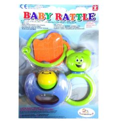 Baby Rattle Set 3pc Asst-wholesale