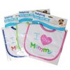 Baby Bibs Terry Cloth I LOVE MOMMY-wholesale
