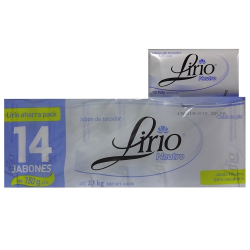 Lirio Bath Soap 150g Neutro