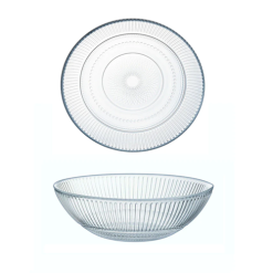 Bowl Glass 6.25in Clear-wholesale